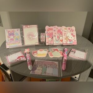 Sanrio Pink My Melody Stationary Bundle